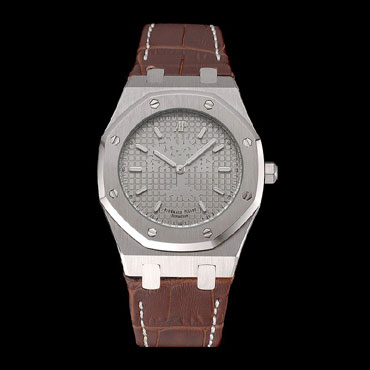 Audemars Piguet Royal Oak Fondation Gray Dial Stainless Steel Brown AP5573