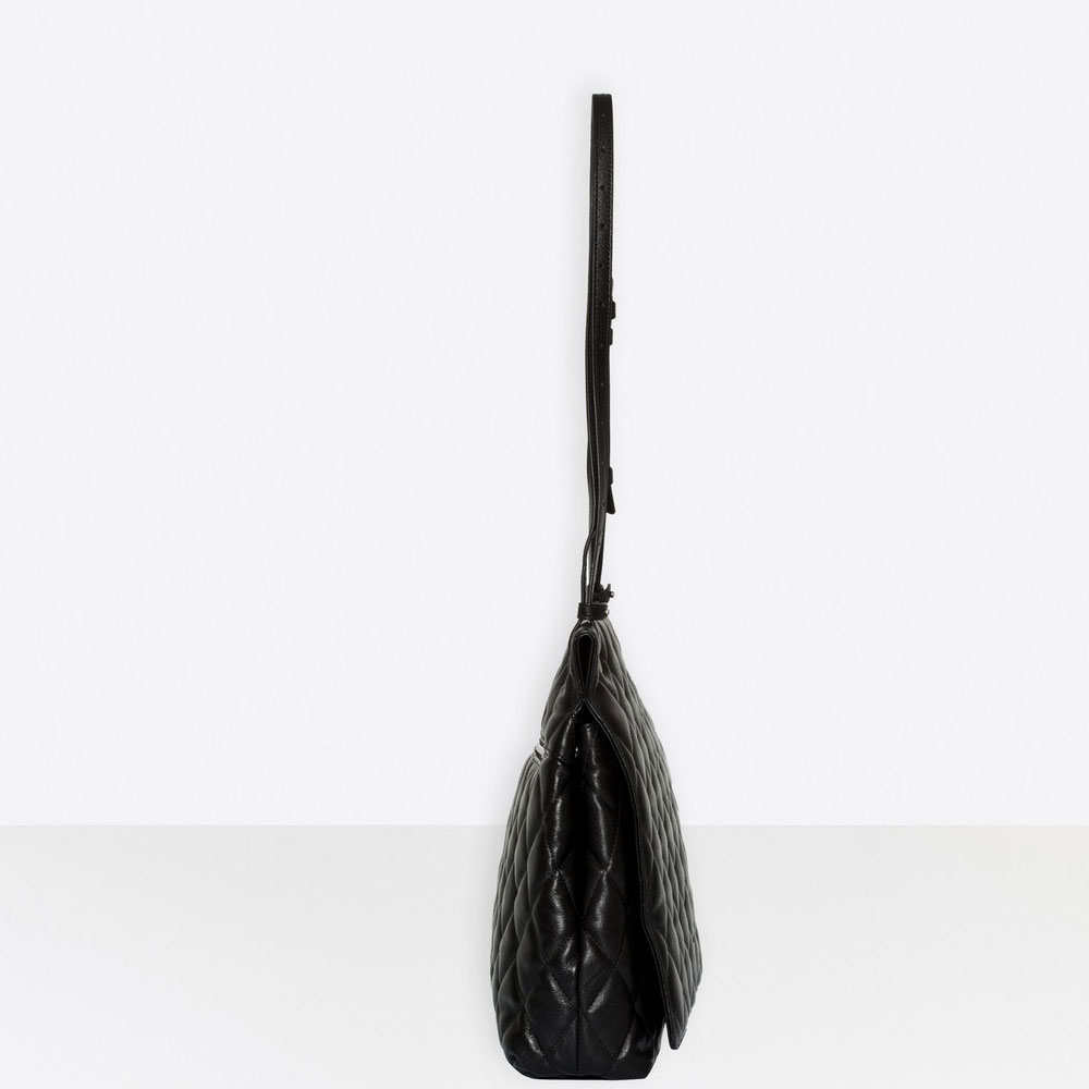 Balenciaga Touch Large Shoulder Bag Black 593372 1NH5Y 1000: Image 3