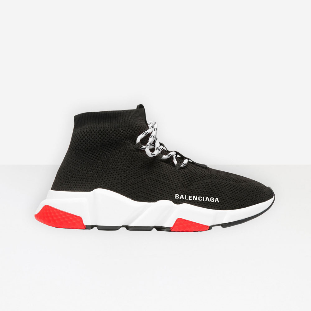 Balenciaga Speed Trainers Lace Up Black 559351 W1HP0 1000: Image 1