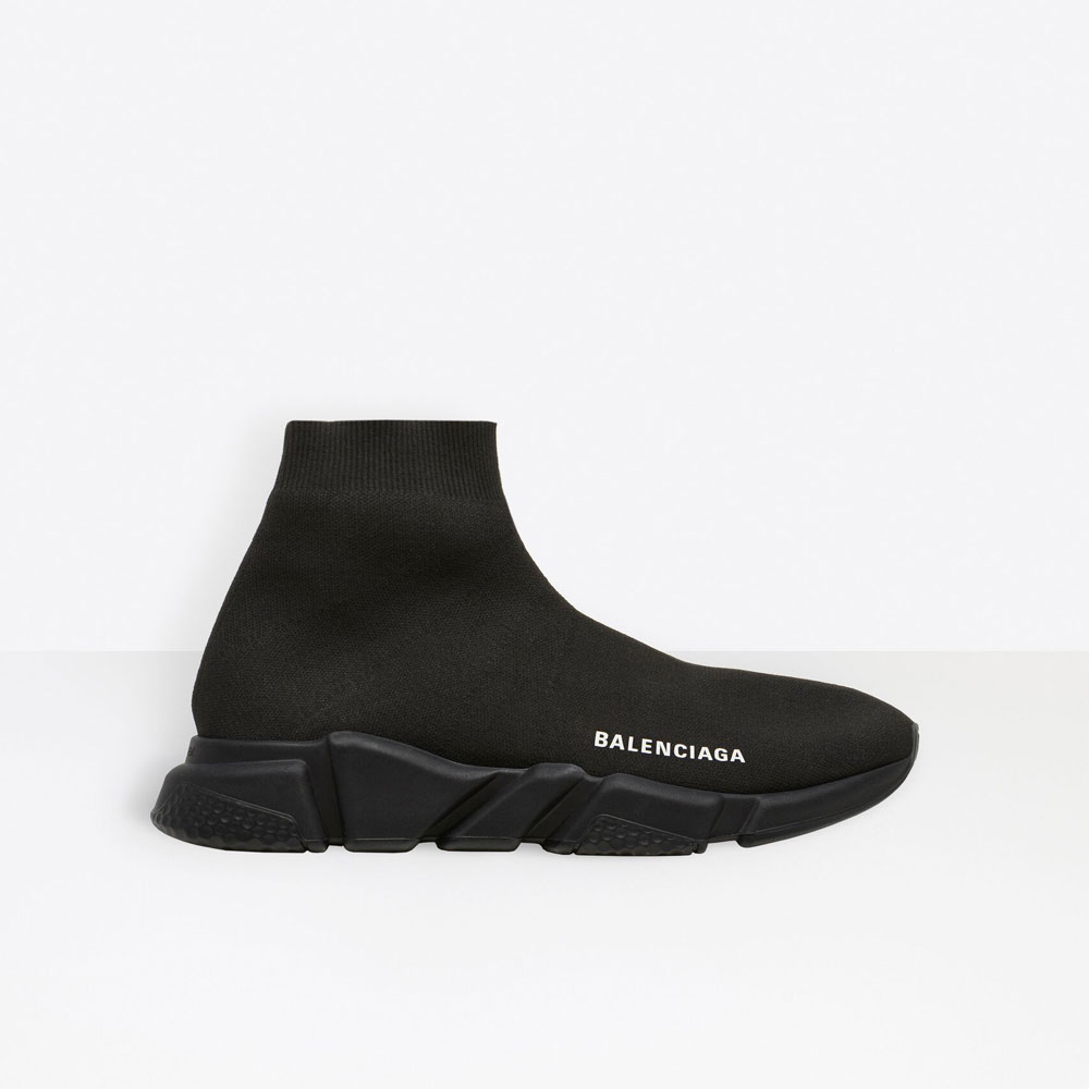 Balenciaga Speed Sneaker in Black 645056 W2DBP 1013: Image 1