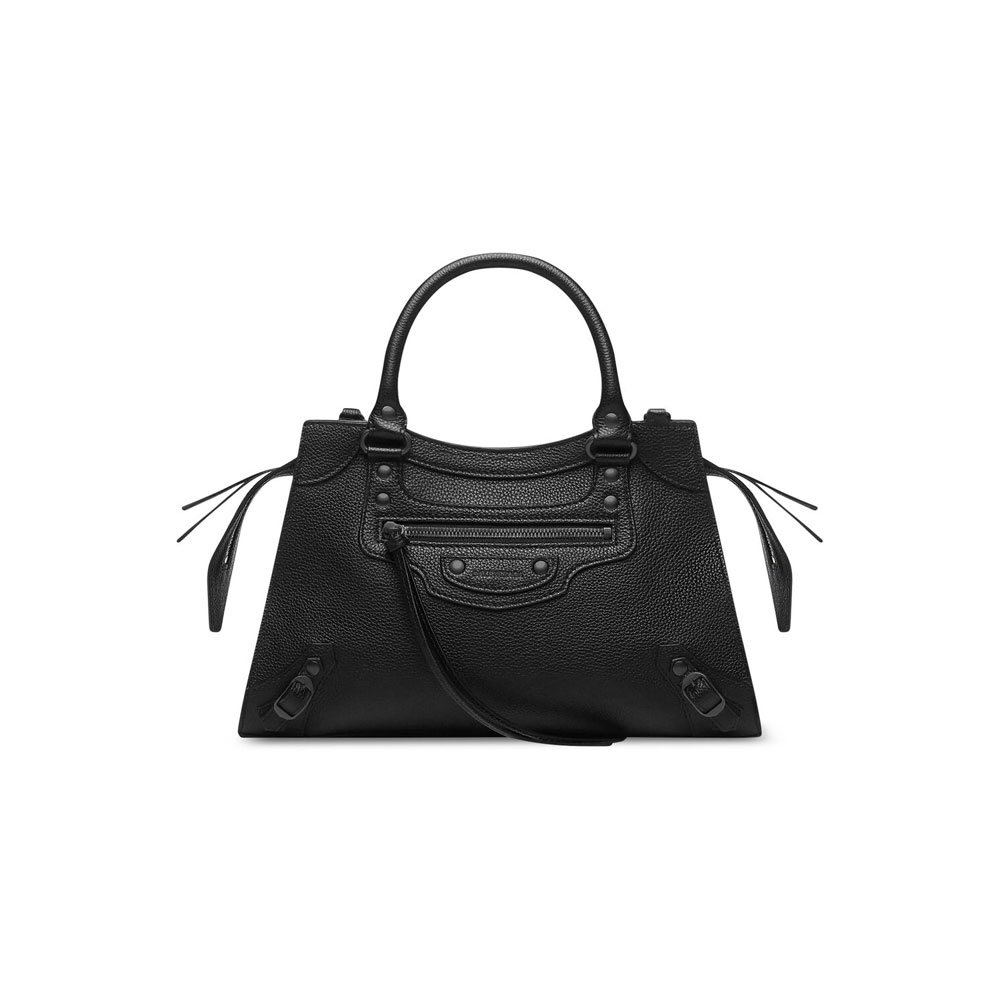 Balenciaga Neo Classic Small Bag in Black 678629 15Y47 1000: Image 1