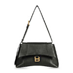 Balenciaga Downtown Small Shoulder Bag in Black 671353 29S1M 1000