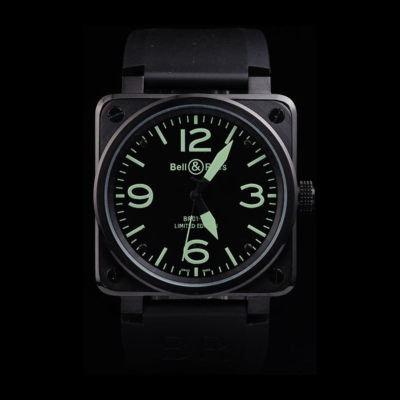 Bell Ross BR01-92 Carbon-Green-br12 BR5588: Image 1