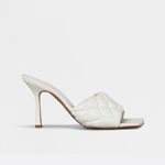 Bottega Veneta Padded Mule in Optic White 592015 VBRR 09122