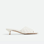 Bottega Veneta Padded Mule in Optic White 729764 VBRR 09122