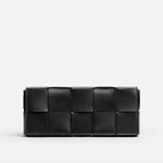 Bottega Veneta Cassette Pouch On Chain Black 741713 VCQC 18425