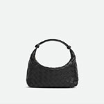 Bottega Veneta Mini Wallace in Black 754443 VCPP F8425