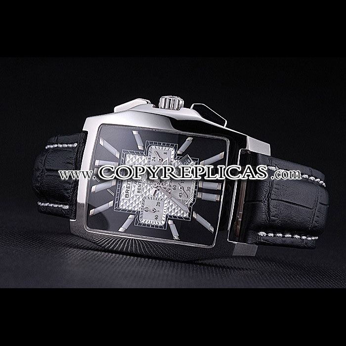 Breitling Bentley Flying B Chronograph Leather Bracelet Watch BL5639: Image 3