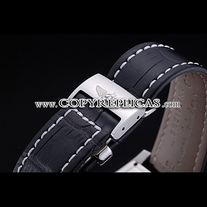 Breitling Bentley Flying B Chronograph Leather Bracelet Watch BL5639: Image 4