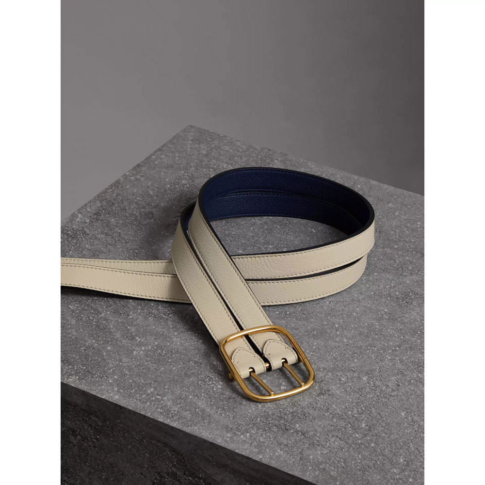 Burberry Reversible Double-strap Leather Belt 40735511: Image 3