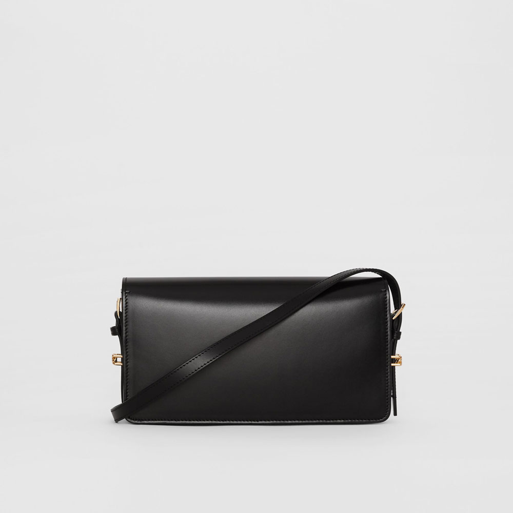 Burberry Mini Leather Grace Bag in Black 80119551: Image 4
