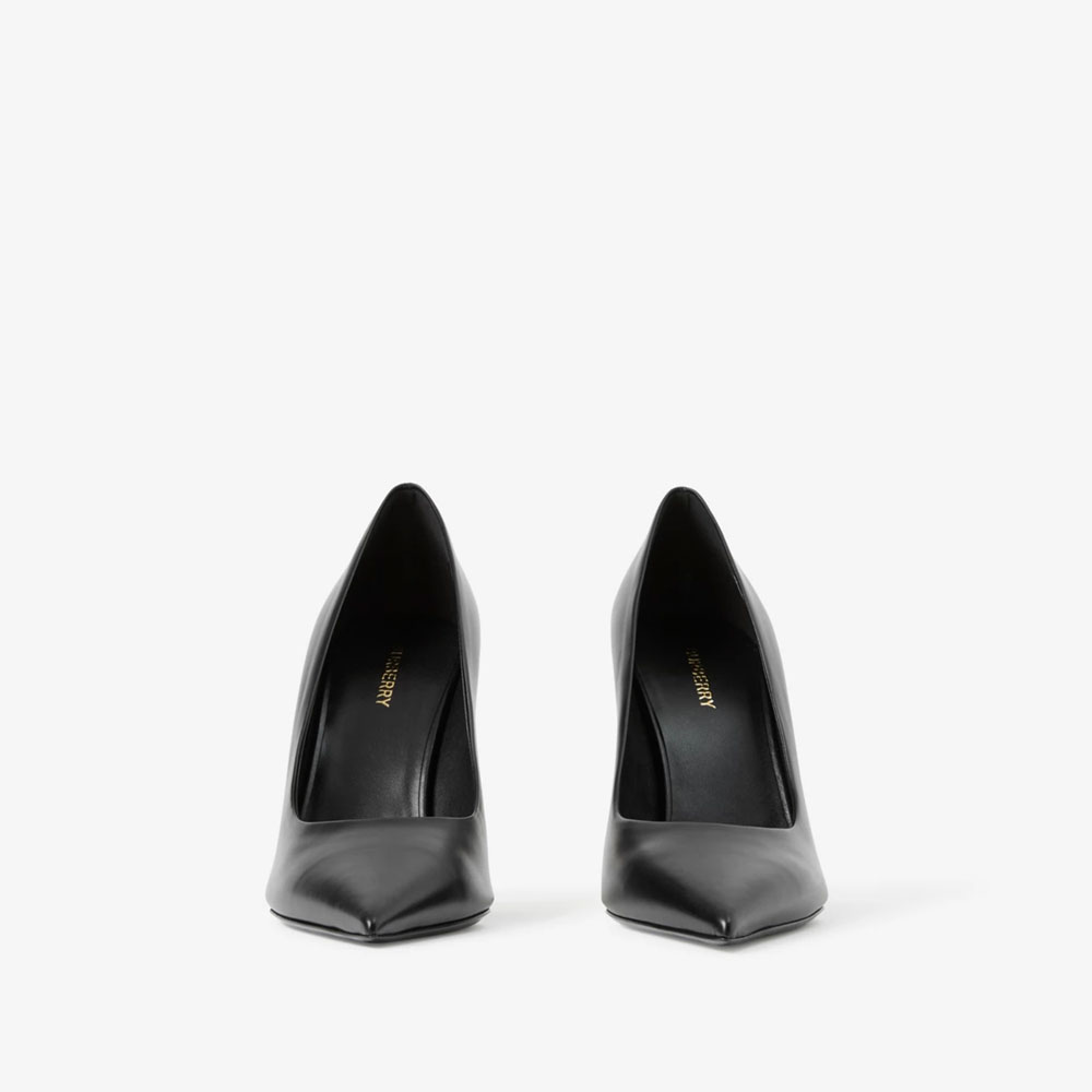 Burberry Leather Point-toe Pumps in Black 80684911: Image 2