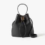 Burberry Mini TB Bucket Bag in Black 80661821