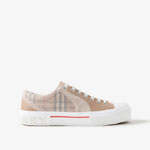 Burberry Vintage Check Mesh Leather and Suede Sneakers 80668331