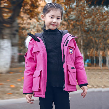 Canada Goose Kids PBI Expedition Parka Pink 4565YPK