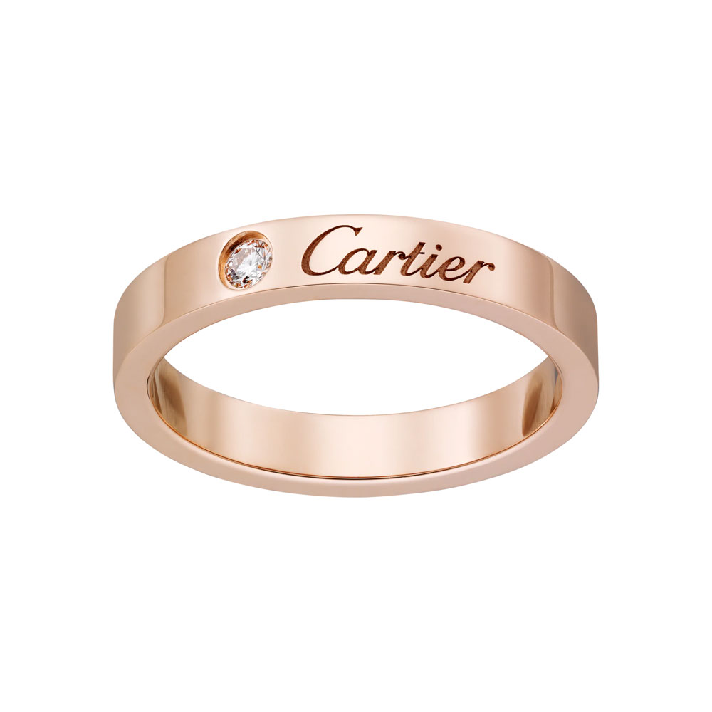 C de Cartier wedding band B4086400: Image 1