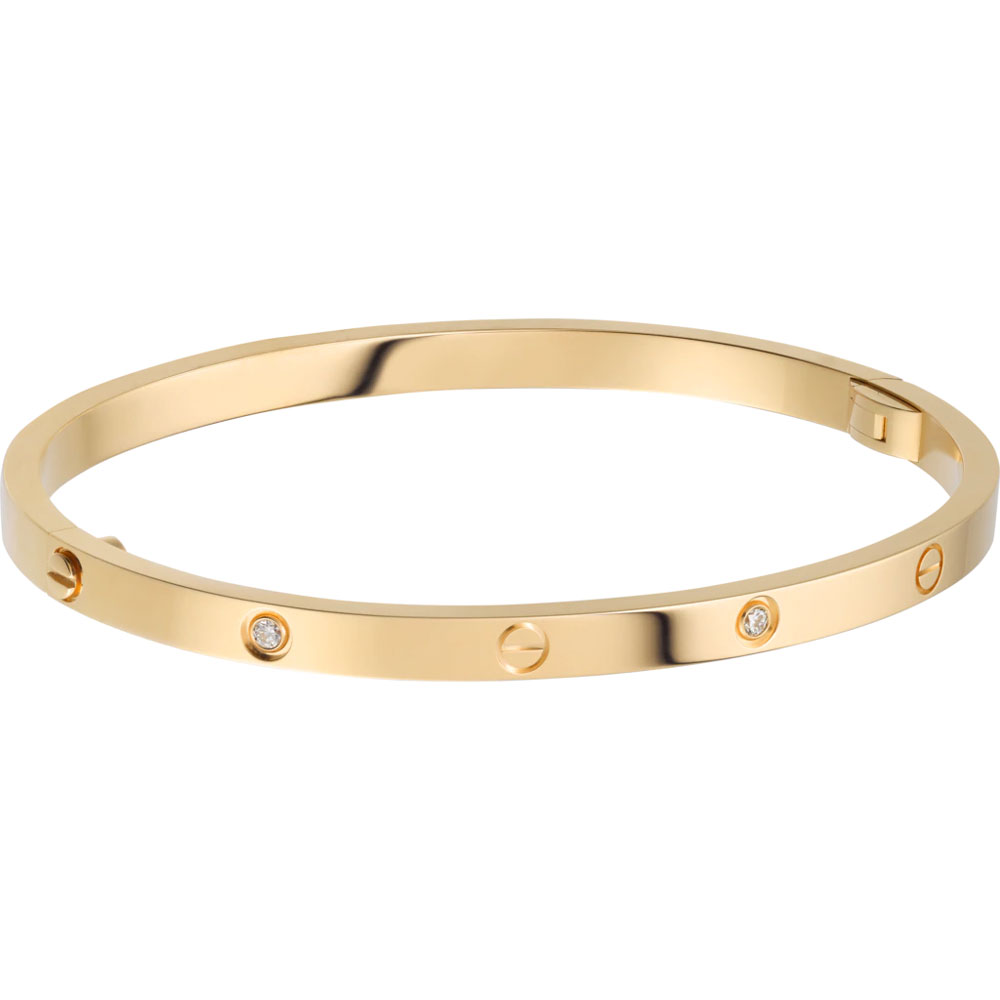 Cartier Love bracelet small model 6 diamonds B6047217: Image 1