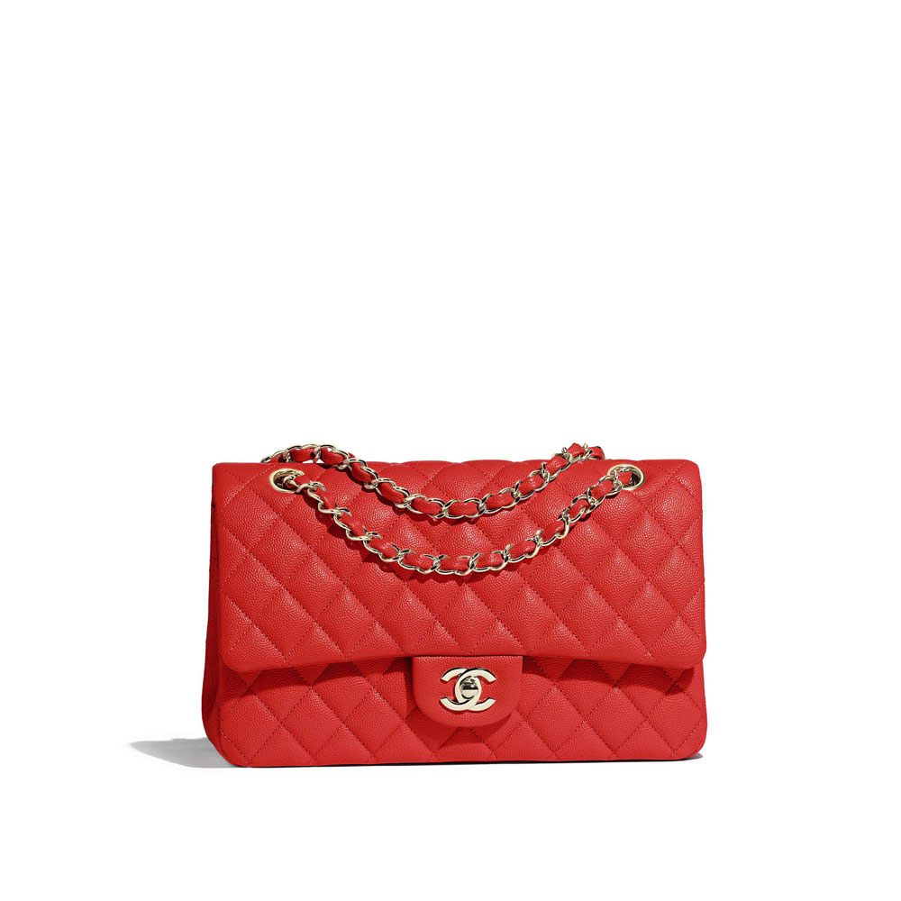 Chanel classic bag grained calfskin A01112 Y33352 5B651: Image 1
