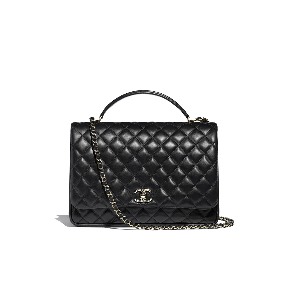 Chanel Flap bag with top handle A57044 Y83463 94305: Image 1