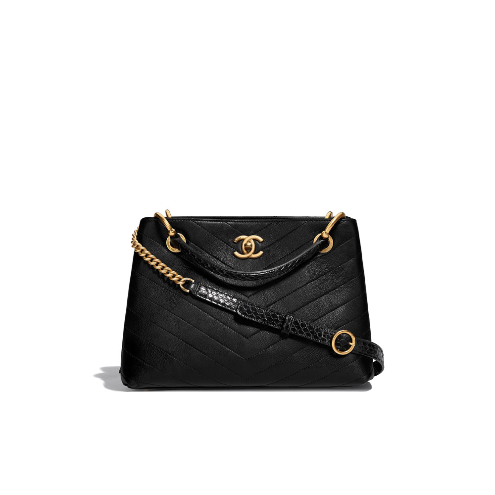 Chanel Small zipped shopping bag A57150 Y83380 94305: Image 1