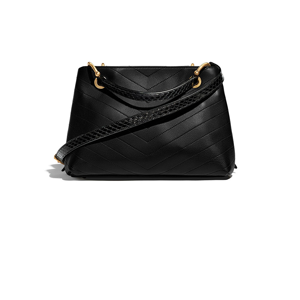 Chanel Small zipped shopping bag A57150 Y83380 94305: Image 2