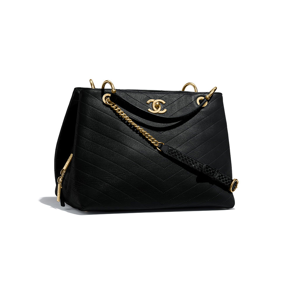 Chanel Large zipped shopping bag A57151 Y83380 94305: Image 3