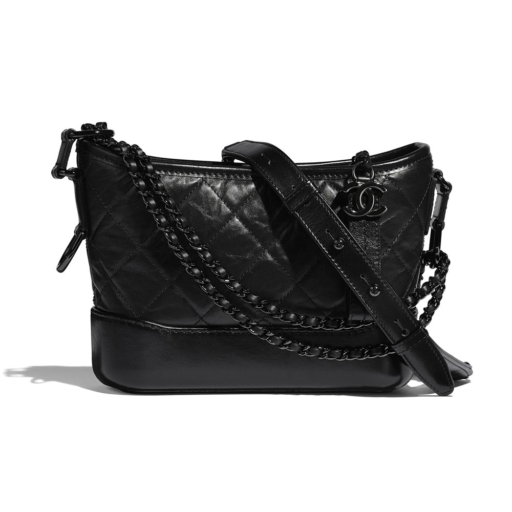 Chanel Black ChanelS Gabrielle Small Hobo Bag A91810 B01935 94305: Image 1
