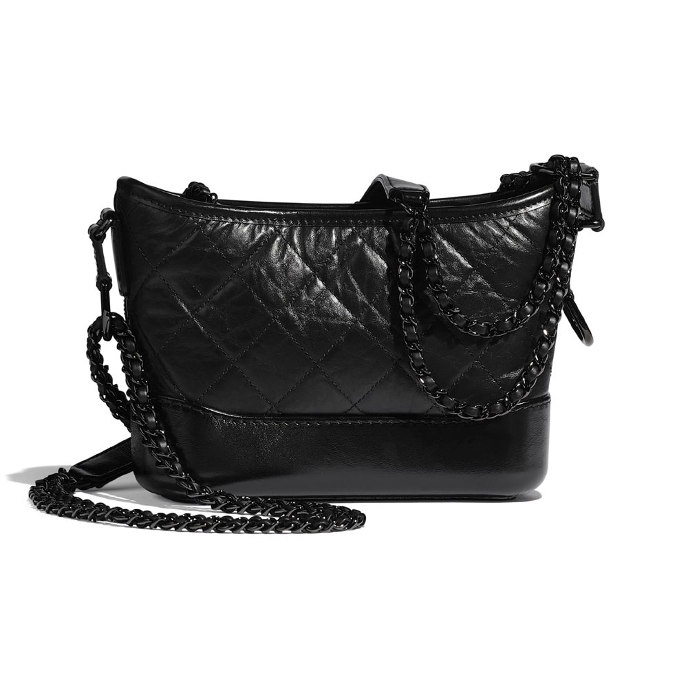 Chanel Black ChanelS Gabrielle Small Hobo Bag A91810 B01935 94305: Image 2