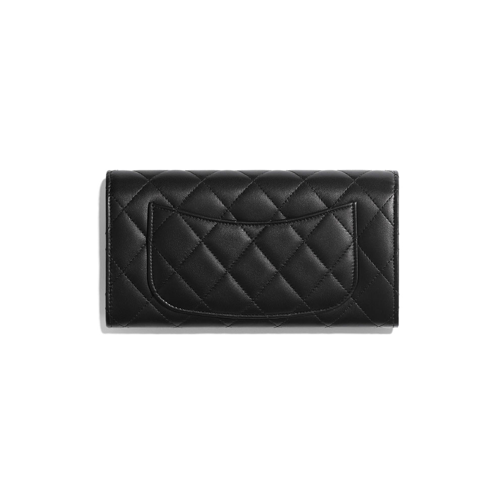 Chanel Lambskin Classic Long Flap Wallet AP0241 Y01480 C3906: Image 2