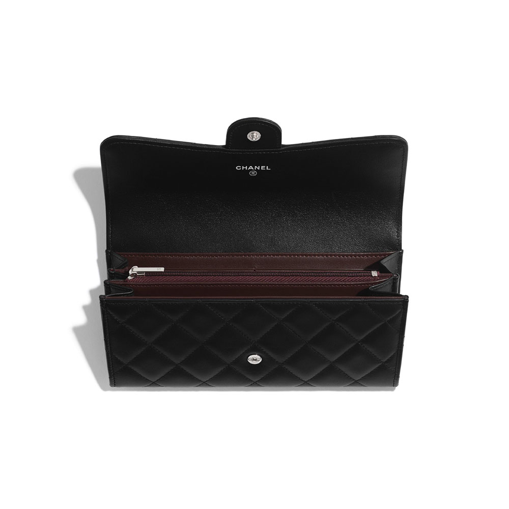 Chanel Lambskin Classic Long Flap Wallet AP0241 Y01480 C3906: Image 3