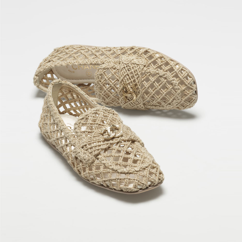 Chanel Braided cord Loafers G38832 X56466 0N061: Image 1