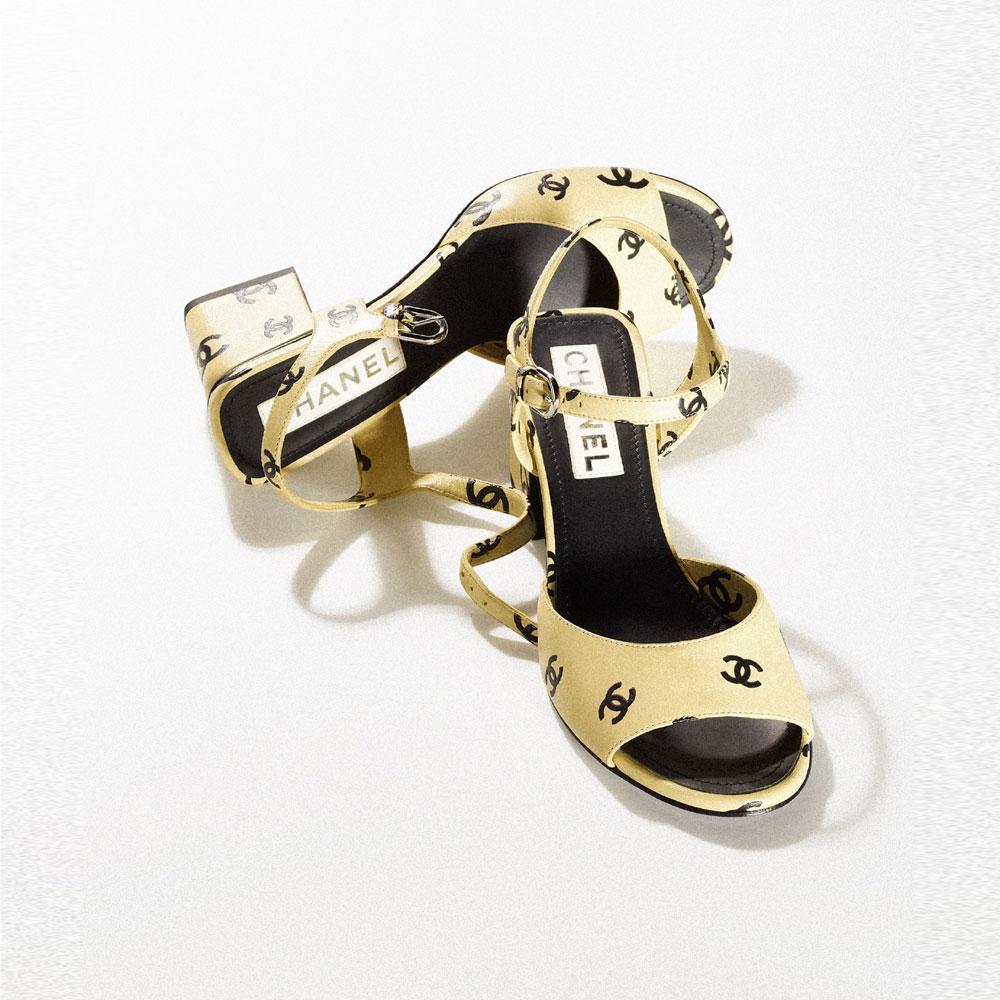 Chanel Printed lambskin Sandals G38974 X56530 K4154: Image 1