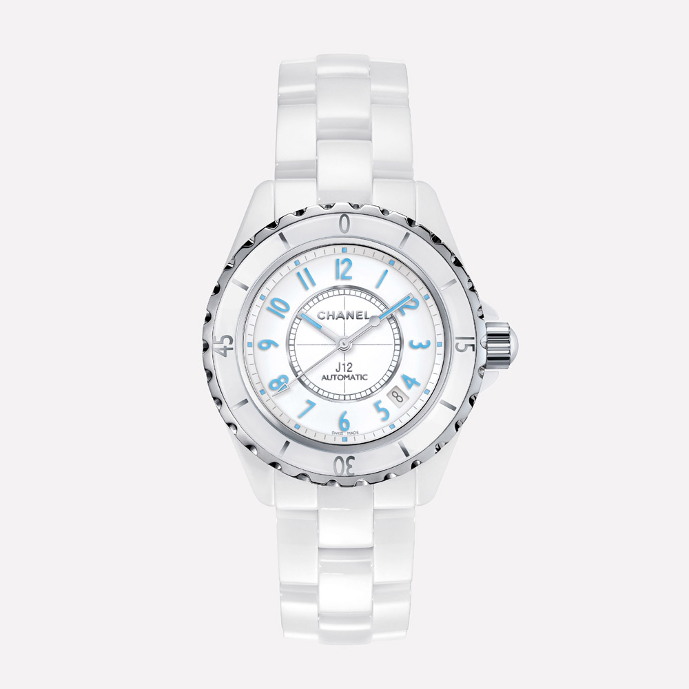 Chanel J12 Blue Light watch H3827: Image 1
