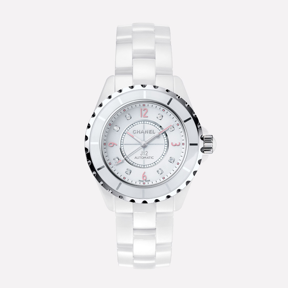 Chanel J12 Pink Light Watch H4864: Image 1