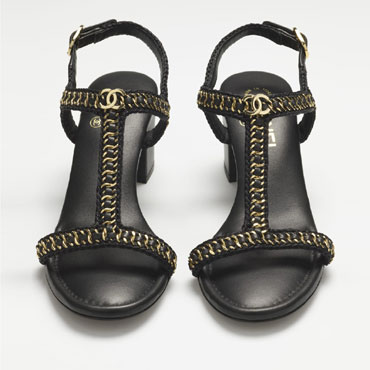Chanel Embroidery lambskin Sandals G38786 Y55816 94305
