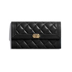 BOY CHANEL Long Flap Wallet A80286 Y07659 94305