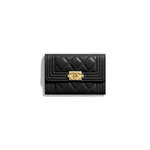 Lambskin Boy Chanel Flap Card Holder A80603 Y07659 94305