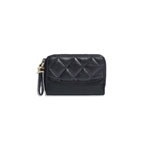 Chanel Black Zipped Coin Purse A84404 Y61477 94305