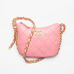 Chanel Hobo Shiny lambskin bag AS4443 B14393 NR646