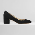 Chloe Lauren Pump In Suede Kidskin CH26230 E01 IA999