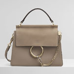 Chloe Faye Small Bag In Smooth Suede Calfskin CHC20SS203H2O23W