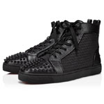 Christian Louboutin Lou Spikes High-top sneakers Calf Black 1230673B026