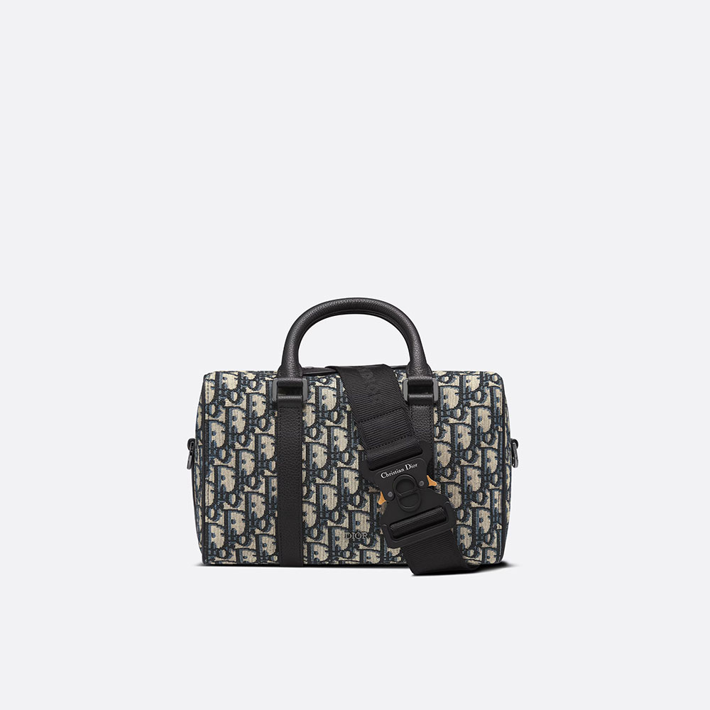 Dior Lingot 26 Bag Beige and Black Dior Oblique Jacquard 1ADDU114YKY H27E: Image 1