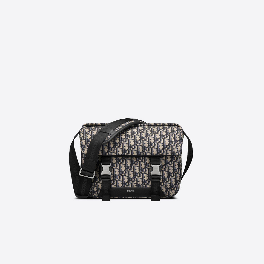 Dior Explorer Messenger Bag Oblique Jacquard 1ESME061YKY H27E: Image 1