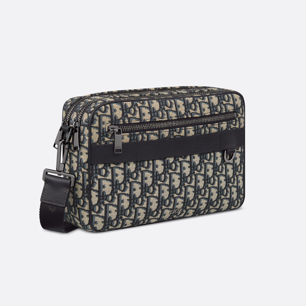 Maxi Safari Bag with Strap Dior Oblique Jacquard 1ESPO297YKY H27E: Image 2