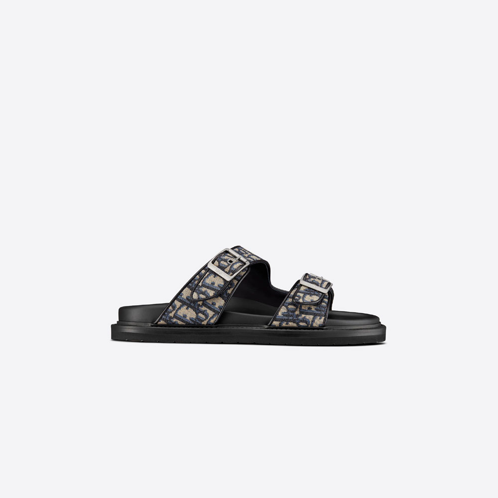Dior Aqua Sandal Dior Oblique Jacquard 3SA115ZSA H561: Image 1