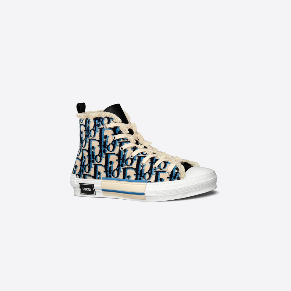 B23 High Top Sneaker Dior Oblique Tapestry 3SH129ZGT H561: Image 2