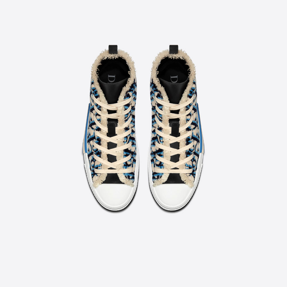 B23 High Top Sneaker Dior Oblique Tapestry 3SH129ZGT H561: Image 3