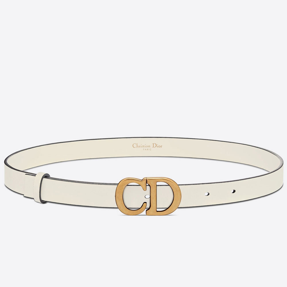 Dior Saddle Belt Latte Ultrasoft Calfskin B0042CWGH M030: Image 1