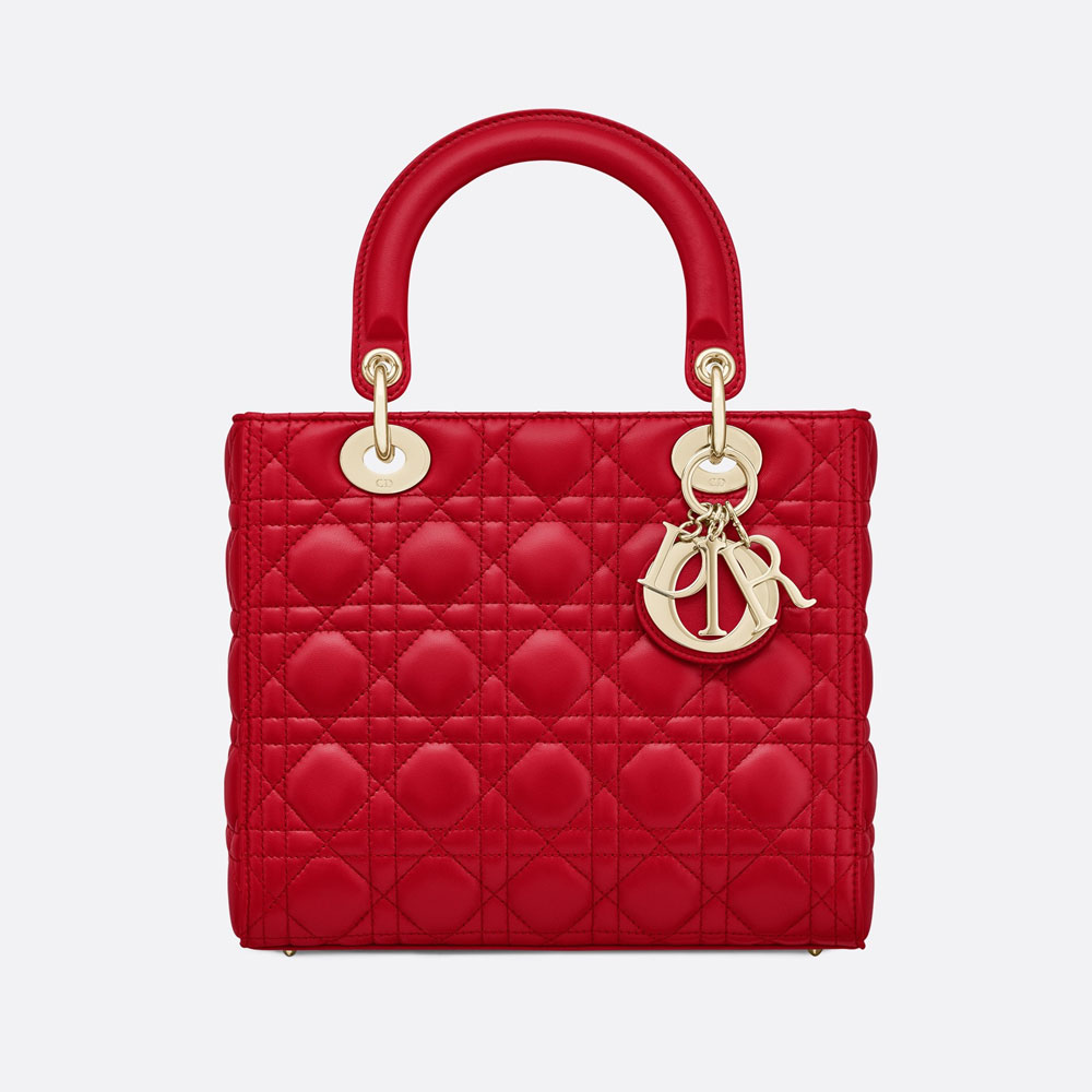 Lady Dior lambskin bag CAL44550 M383: Image 4